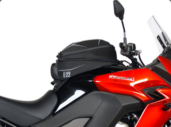 SHAD E-22 Semi Rigid Tank Bag Black 16-22L