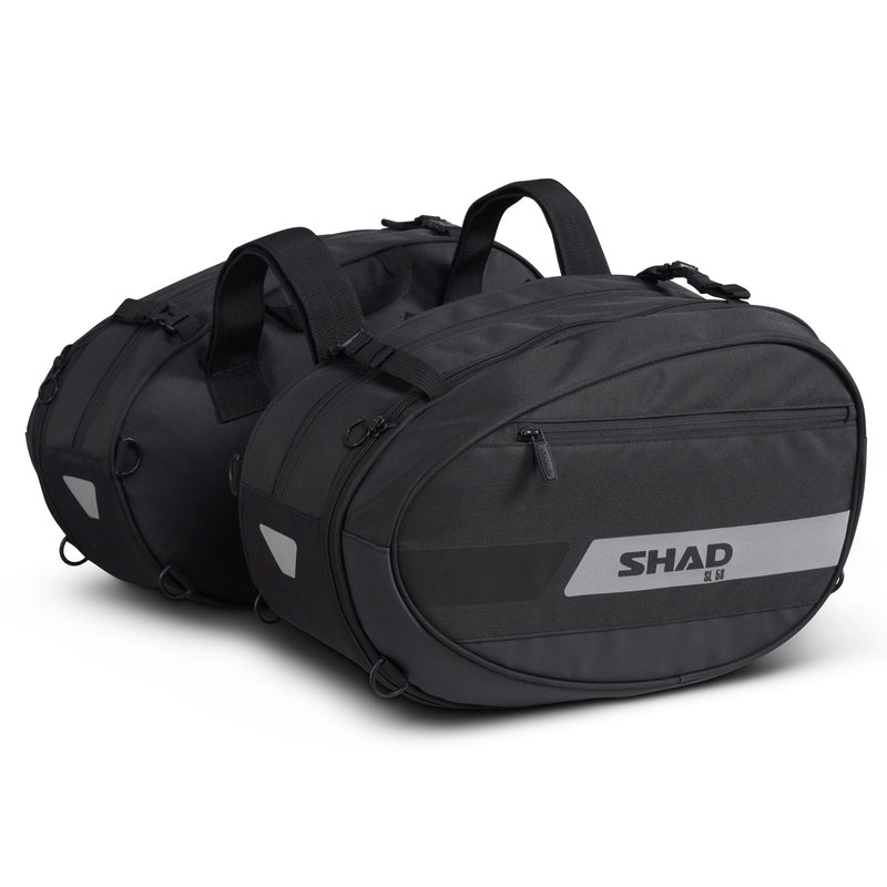 SHAD SL58 Saddle Bags Large Black 46-58L