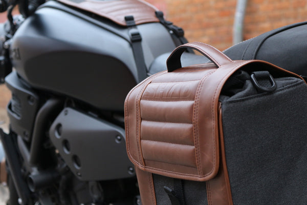 SHAD SR38 Cafe Racer Style Side Case Pannier 10L - Brown