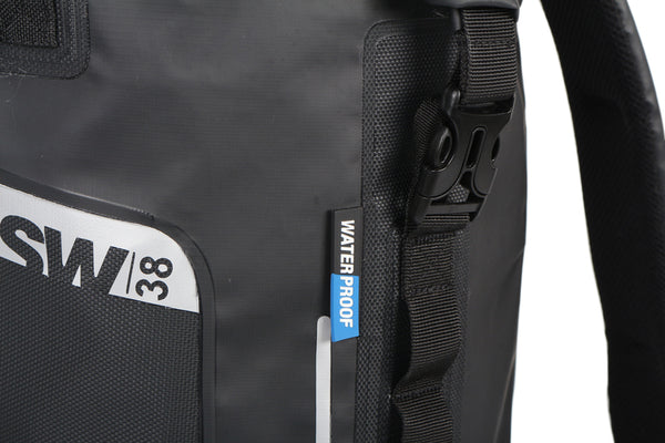 SHAD SW38 Waterproof Rear Bag Black 35L