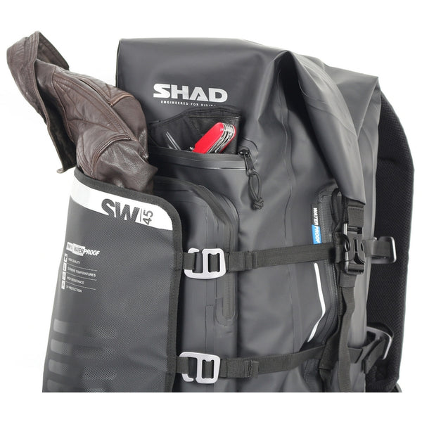 SHAD SW45 Waterproof Backpack Black 40L