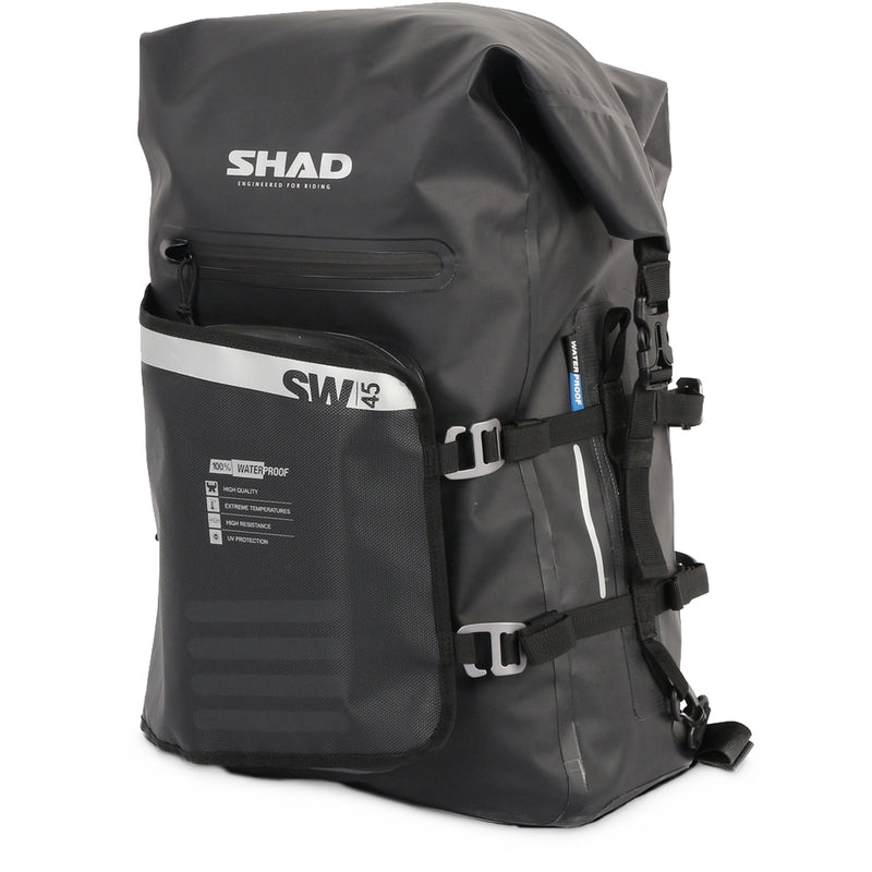 SHAD SW45 Waterproof Backpack Black 40L