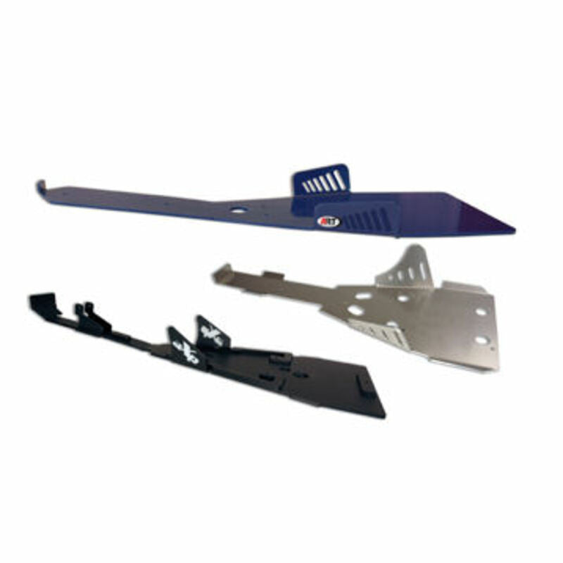 AXP Central skid plate - Aluminium 4mm Masai 450