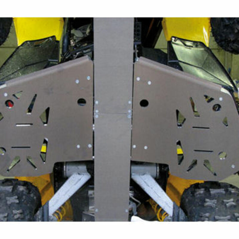 AXP Running Board Guard - Aluminium 4mm Polaris Sportsman 800