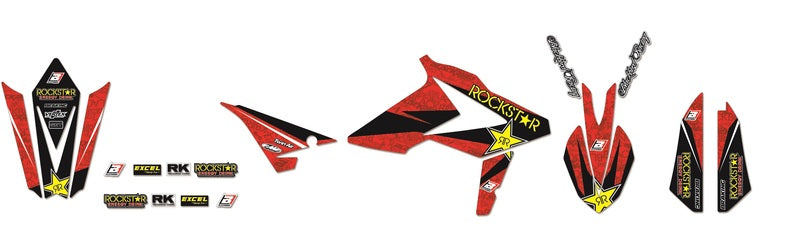 BLACKBIRD Rockstar Energy Graphic Kit Beta RR