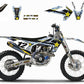 BLACKBIRD Rockstar Energy Complete Graphic Kit Husqvarna TC/FC TE/FE