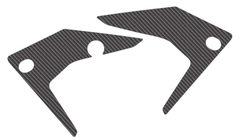 BLACKBIRD Carbon Look Air Box Sticker Kawasaki KX250F/450F