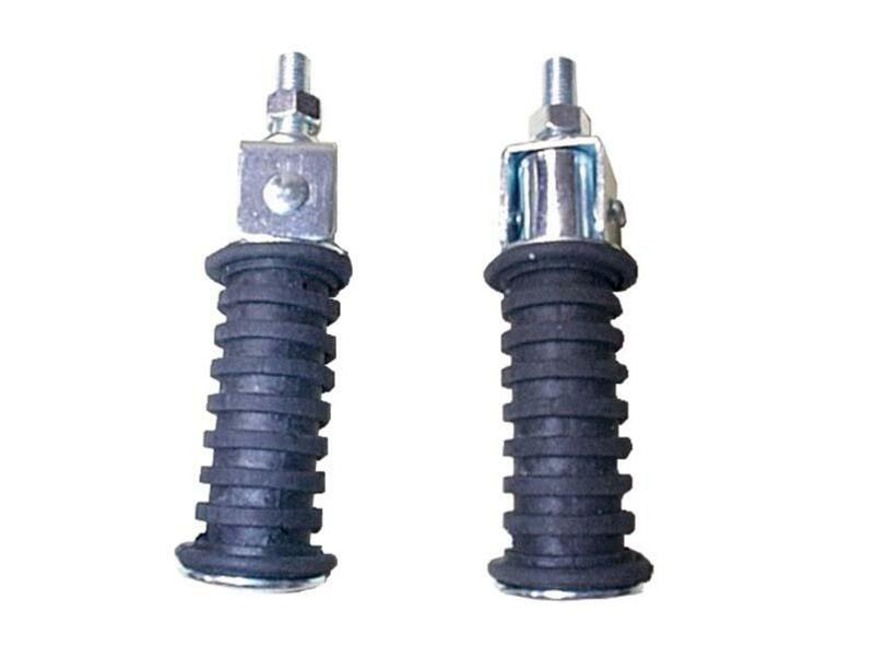 BIHR Standard Footpegs Classical Bike Screw in - Ã˜12mm