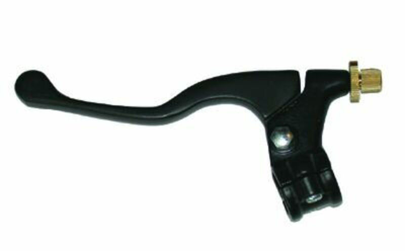 BIHR Short Brake Lever + Perch Casted Aluminium Black Universal