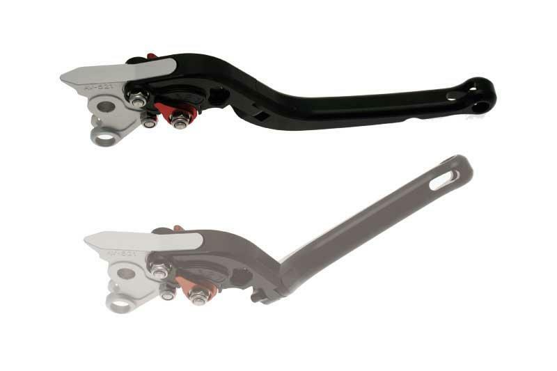 BIHR Clutch Folding Lever CNC Machined Aluminium Black Anodised