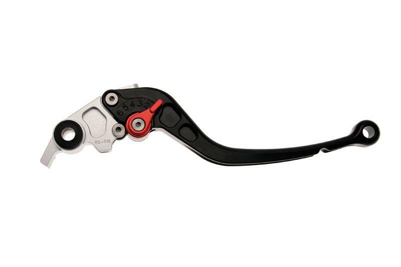BIHR Brake Lever CNC Machined Aluminium Black Anodized Honda