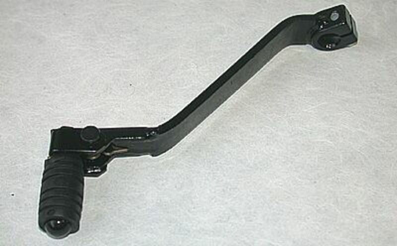 BIHR Shift Lever Steel Black w/ Rubber Honda