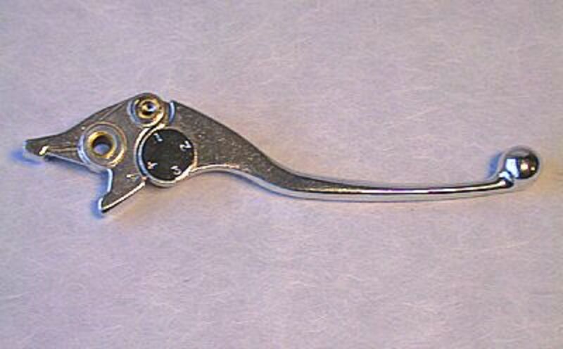 V PARTS OEM Type Casted Aluminium Brake Lever Polished Kawasaki Er500