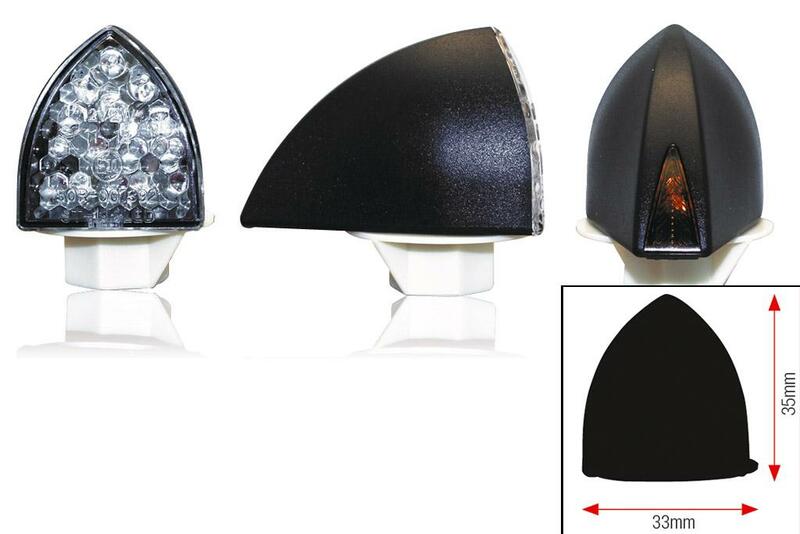 BIHR Profil LED Indicators Black Universal