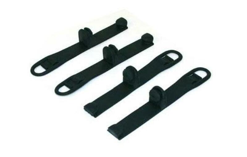 BIHR Enduro Headlight Straps Rubber Orange