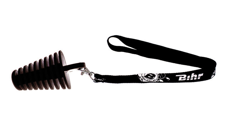 BIHR Exhaust Plug 4 Stroke Black Ã˜33 to 61mm