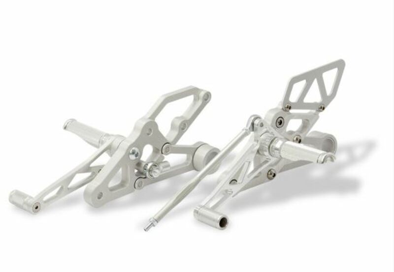 LSL Rearsets Black Kawasaki Z1000