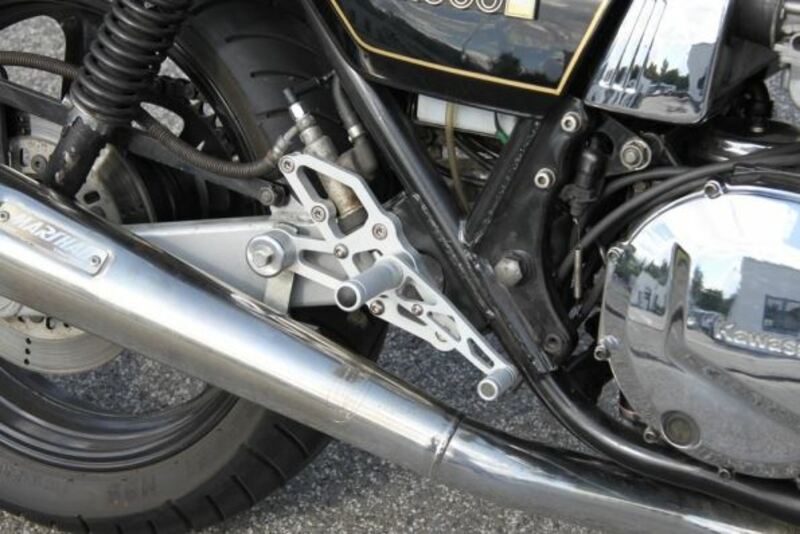 LSL Rearsets Black Kawasaki Z1000