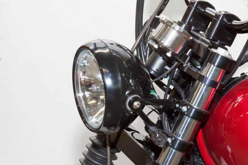 LSL Six-Days Headlight Black/Chrome