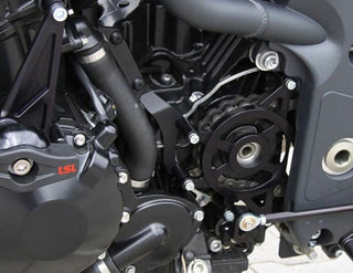 LSL Kettenradabdeckung vorn schwarz Triumph Speed ​​Triple 