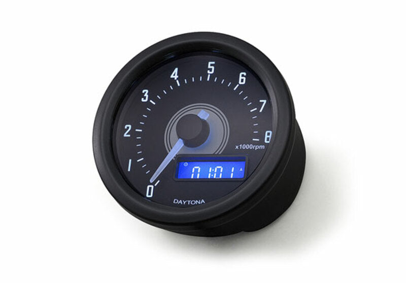 LSL Daytona RPM Counter Black
