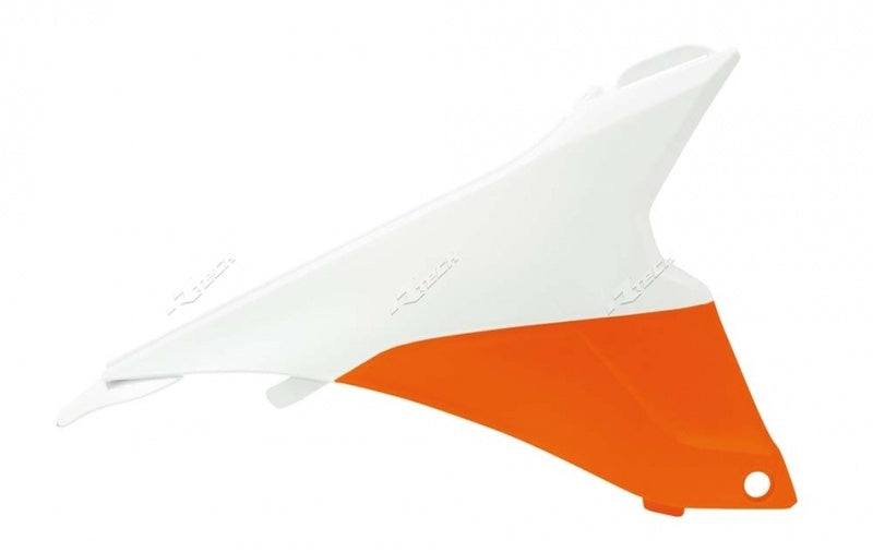 RACETECH Air box Covers Orange/White KTM
