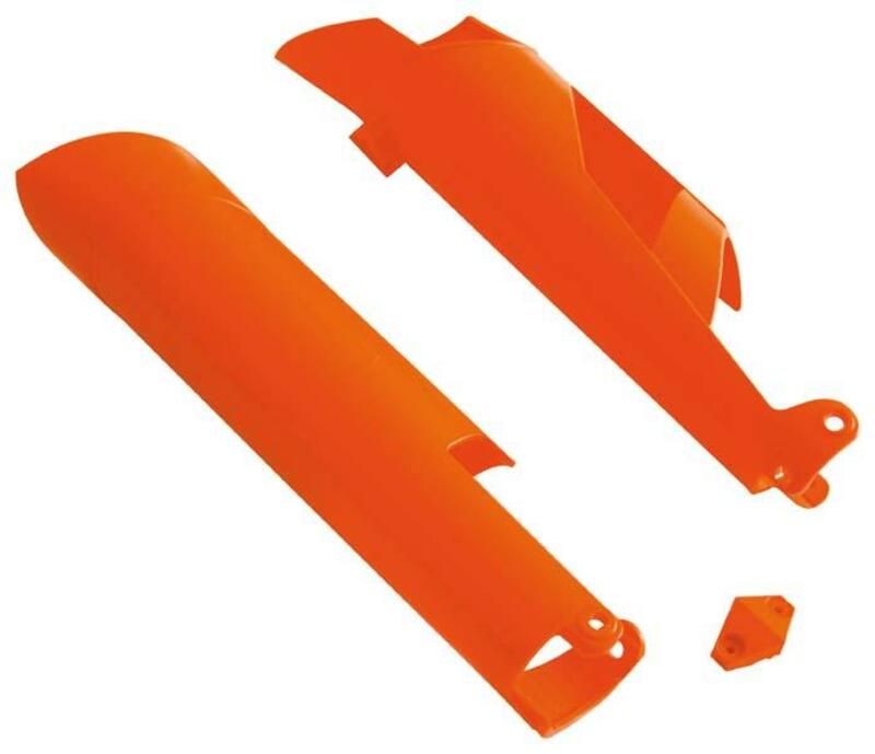 RACETECH Fork Guards - Orange - 1064844