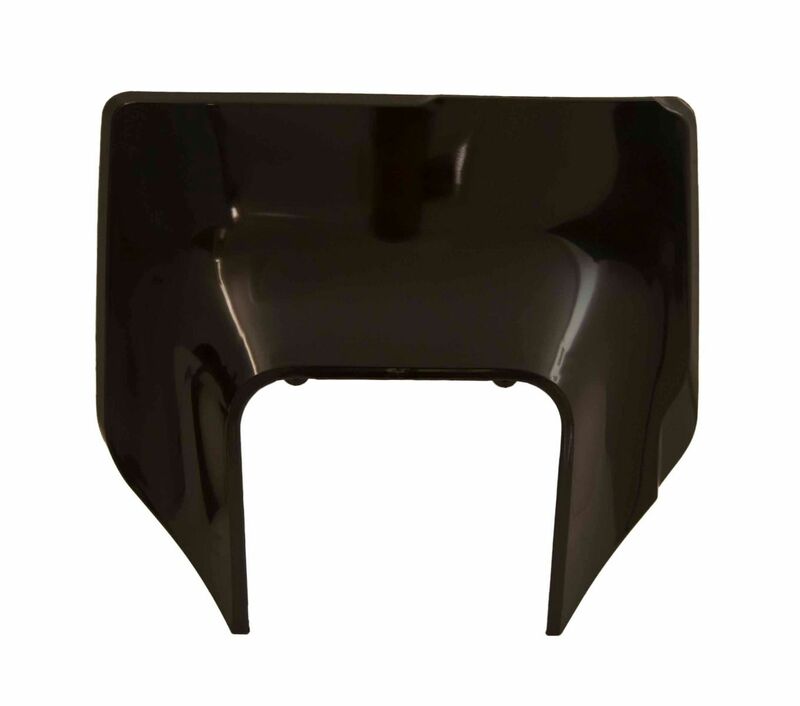 RACETECH Front Plate Black Husqvarna