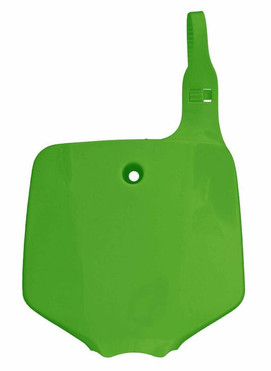 RACETECH Front Plate Green Kawasaki KX65