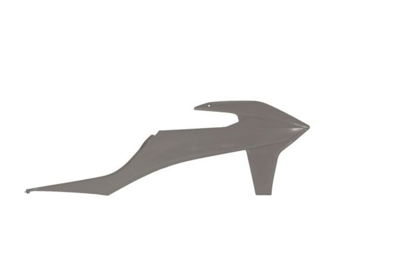 RACETECH Radiator Cover Quantum Grey KTM