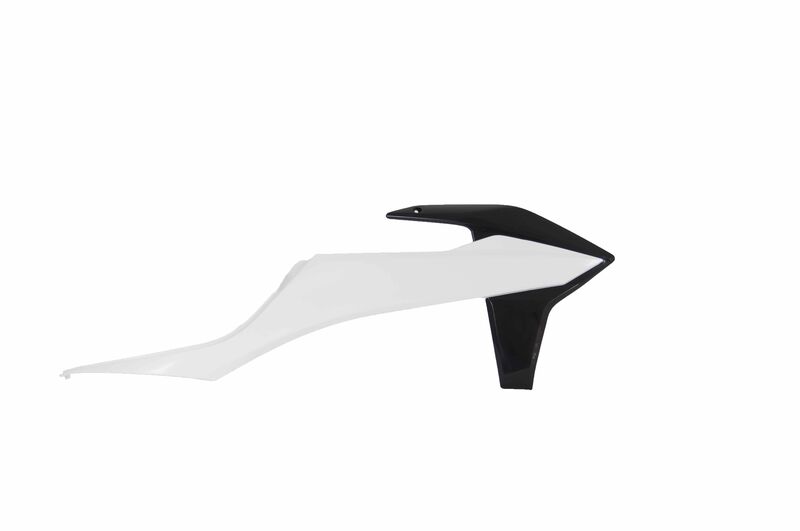 RACETECH Radiator Cover White KTM