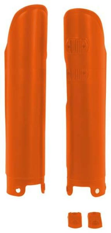 RACETECH Fork Guards - Orange - 1065198