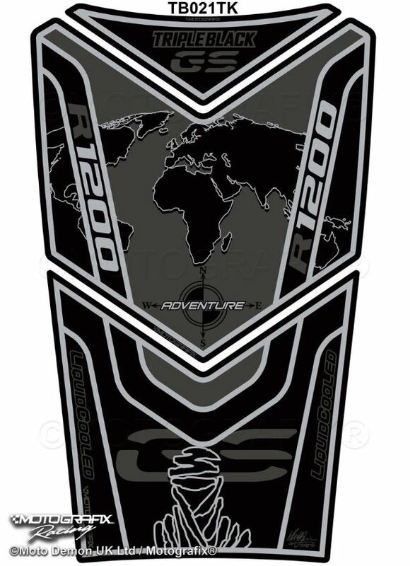 MOTOGRAFIX Tank Pad 3pcs BMW R1200GS