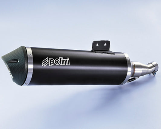 POLINI Full Exhaust System - Black Aluminium Kymco