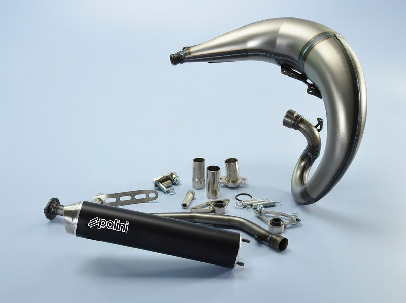 POLINI Race Full Exhaust System - Black Aluminium Sherco