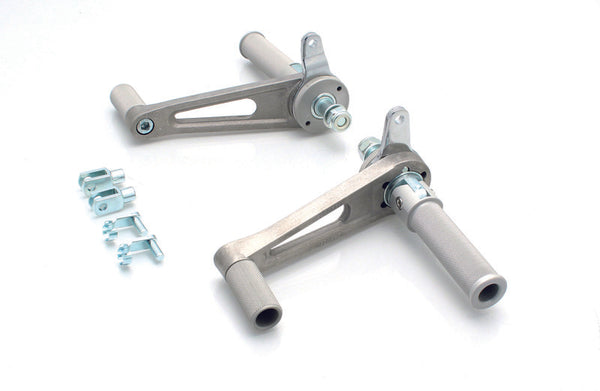 BIHR Universal Ã˜12mm Foldable Steel Footpegs Set