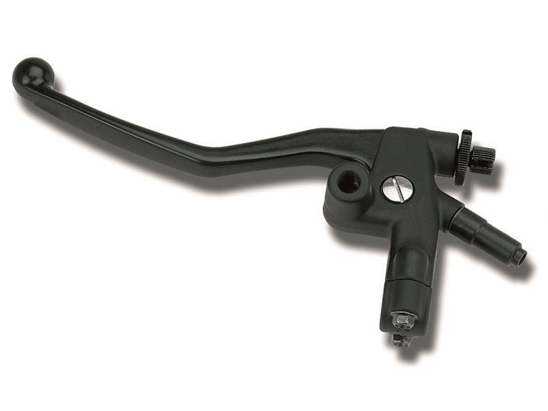 DOMINO Complete Clutch Lever Brake light Contact + Mirror Support Black