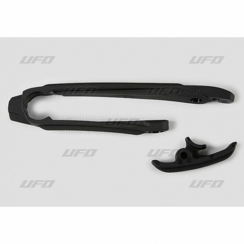 UFO Chain Slider + Lower Chain Sliding Piece Kit Black KTM - 1066253