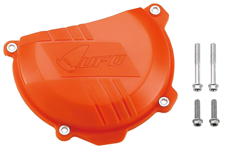 UFO Orange Clutch Cover Protection KTM SX-F/EXC-F 250/350 - 1066275
