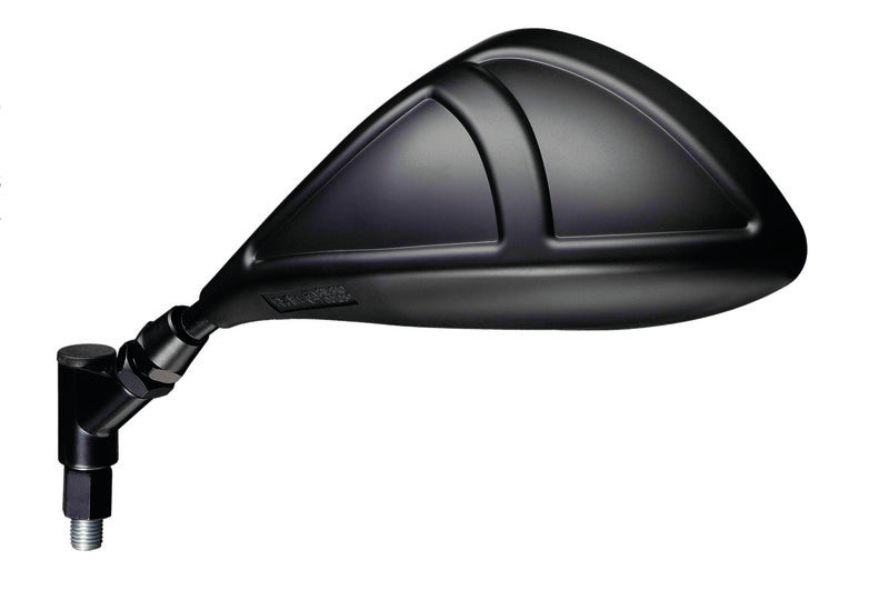 BIHR Light Mirror Universal M10/125 - Black (pair)