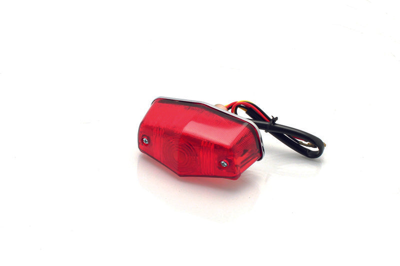 Bihr Mini-Lucas rearlight chromed CE approved P21 - 5W/12V