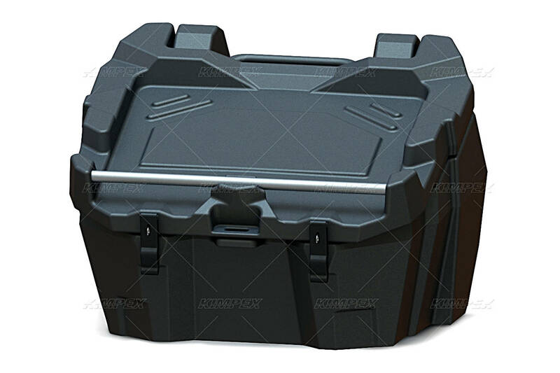 KIMPEX Cargo UTV Cargo Box ATV Black 85L