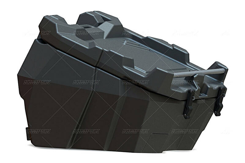 KIMPEX Cargo UTV Cargo Box ATV Black 85L