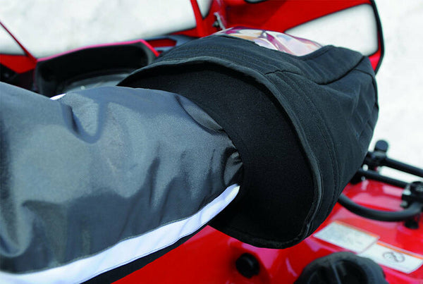 KIMPEX Handlebar Windowed Muffs ATV Black