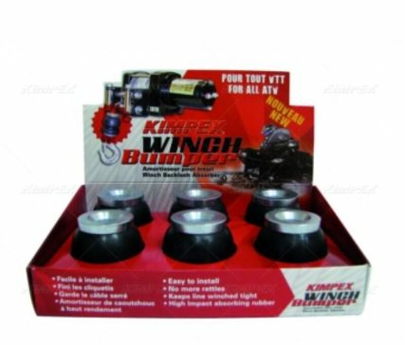 KIMPEX Winch Bumper (1st Generation) ATV box of 6