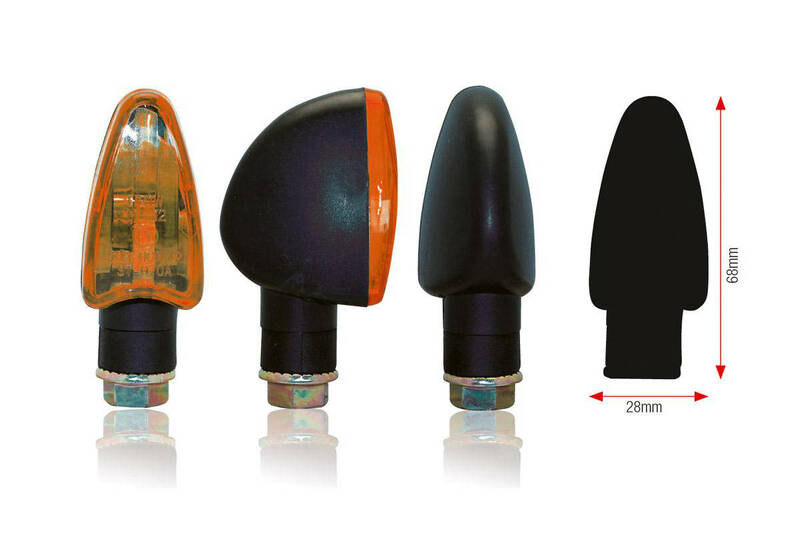 BIHR Triangle Indicators Black Universal