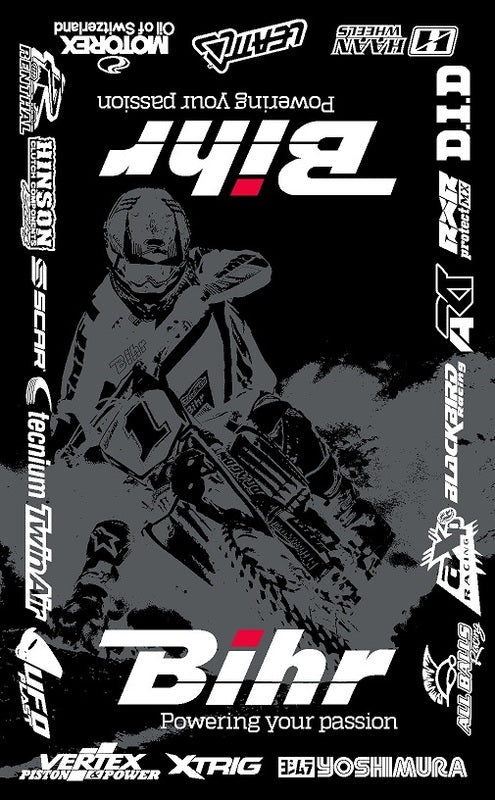 BIHR Home Track 160 x 100cm Pit Mat Black