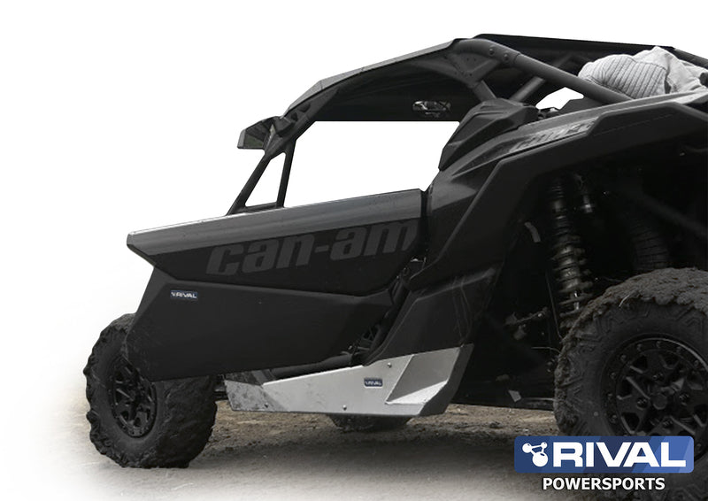 RIVAL Doors Lower Panels - Aluminium Can-Am Maverick X3