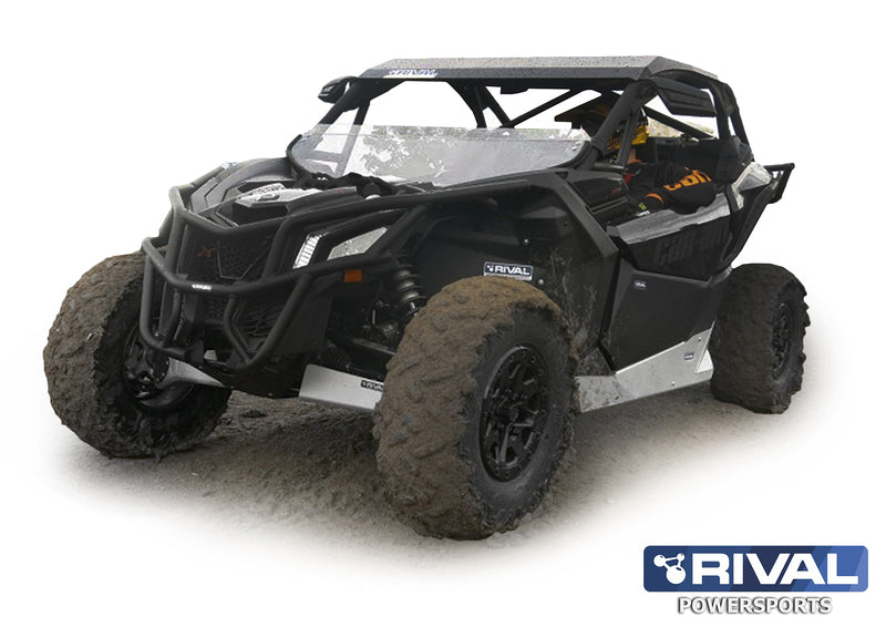 RIVAL Doors Lower Panels - Aluminium Can-Am Maverick X3