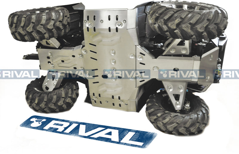 RIVAL Complete skid plate kit - Aluminium CF Moto CForce 800/820